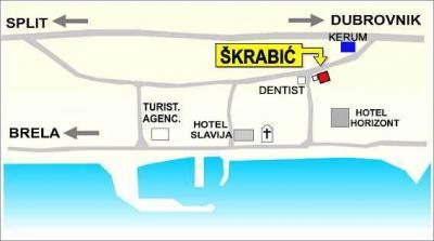 Kuca Skrabic Appartement Baška Voda Buitenkant foto